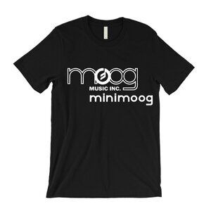Moog Analog Synthesizer Minimoog Music Inc Retro Vintage Roland Keyboard T-Shirt